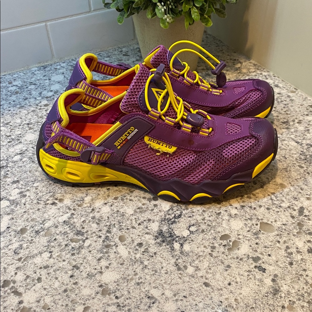 HUMTTO Amphibious Water Shoes Mens Sz 8 8W 7 M Hiking Sandal Closed toe